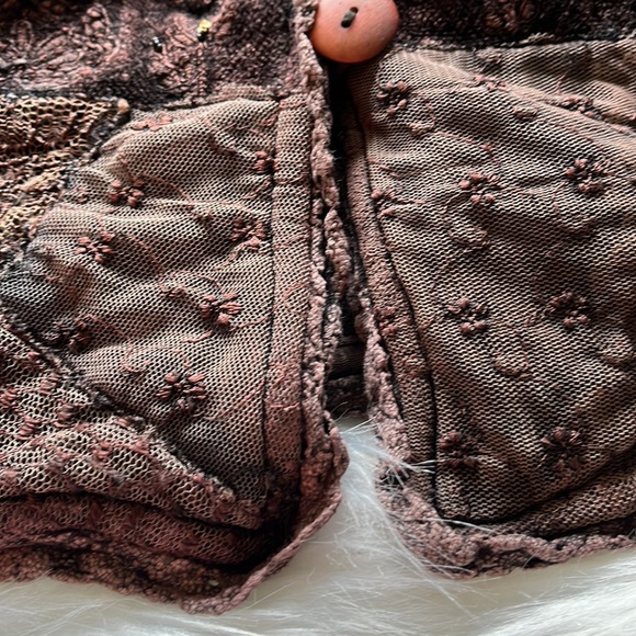 Vintage flashback couture vest . Stylish - Picture 5 of 6